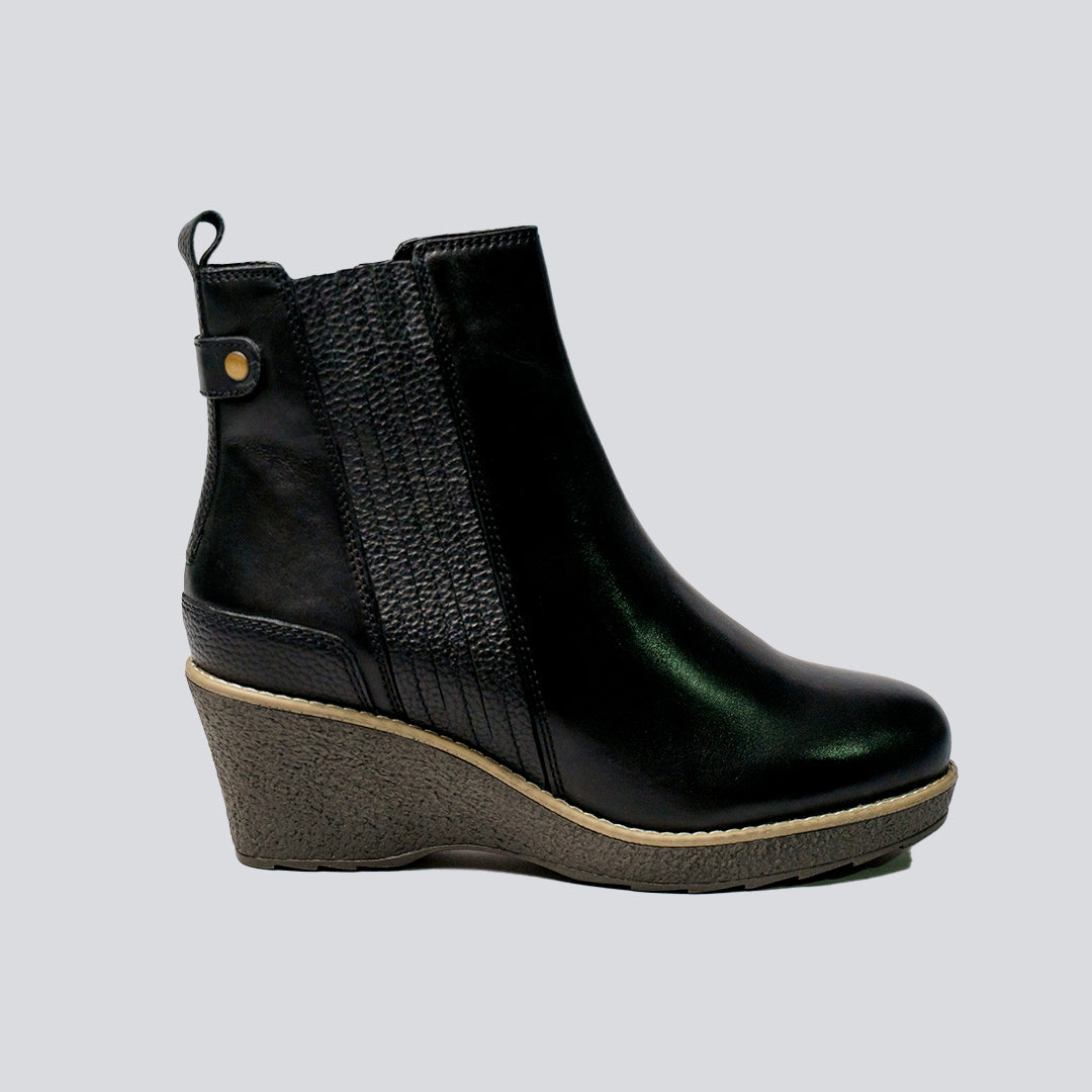 Botin Gacel Leda Negro