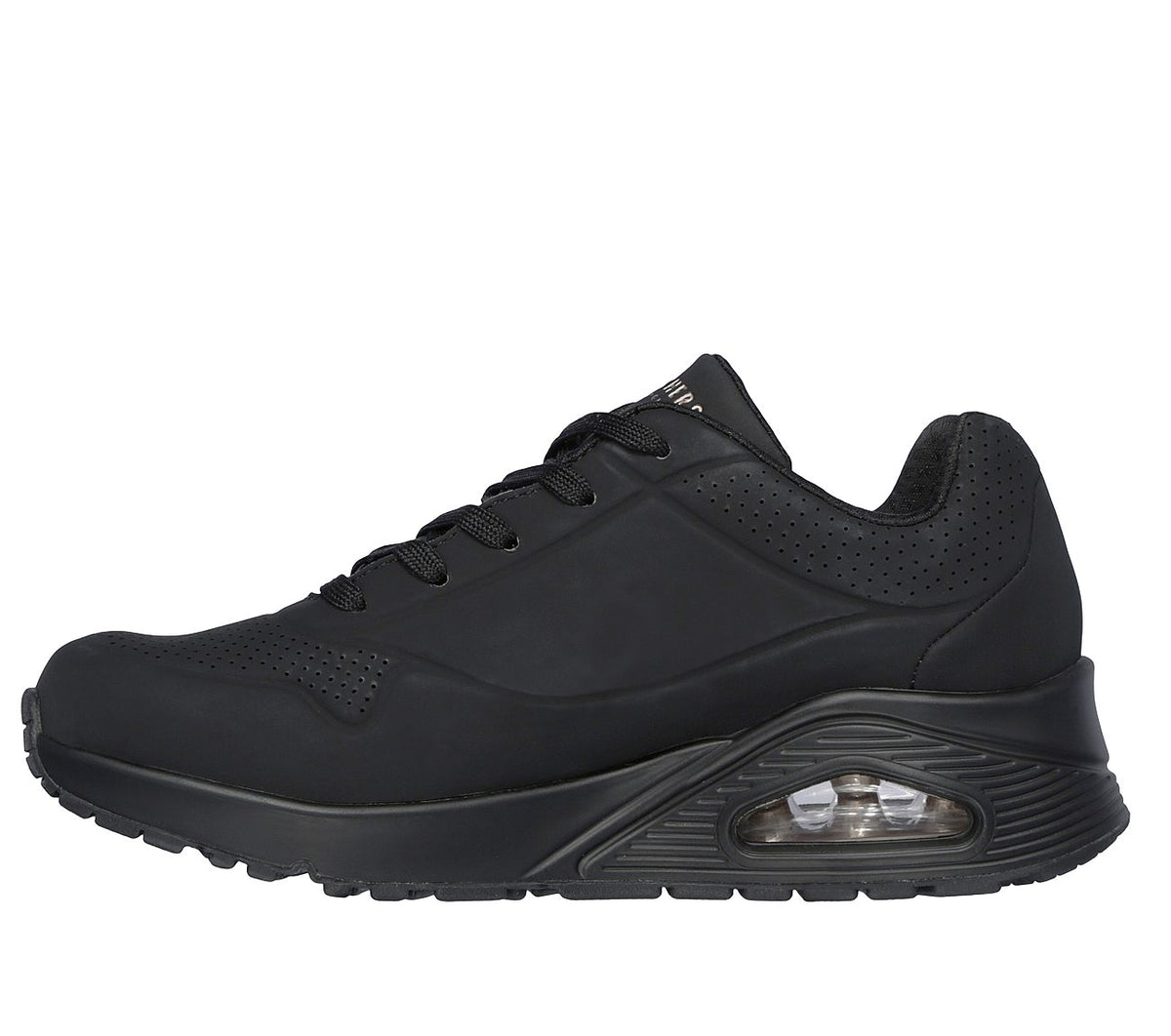 Zapatillas Uno -Stand On Air Skechers Negro