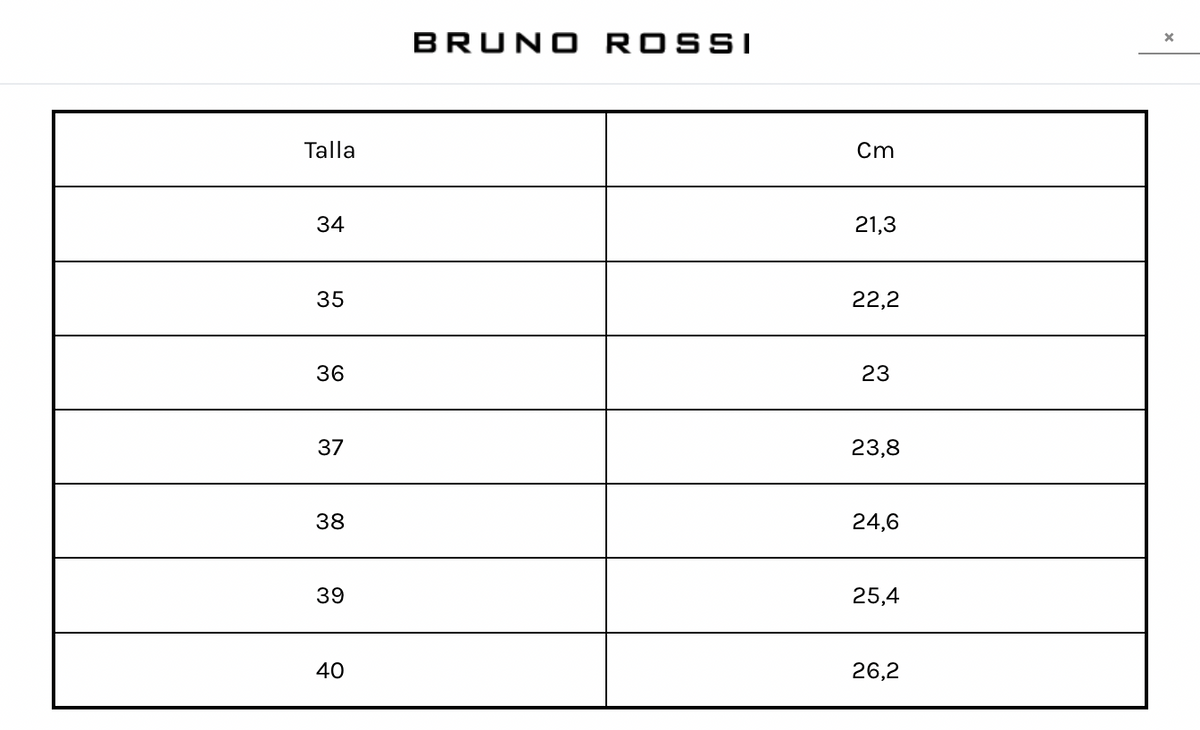 Botin Bruno Rossi negro