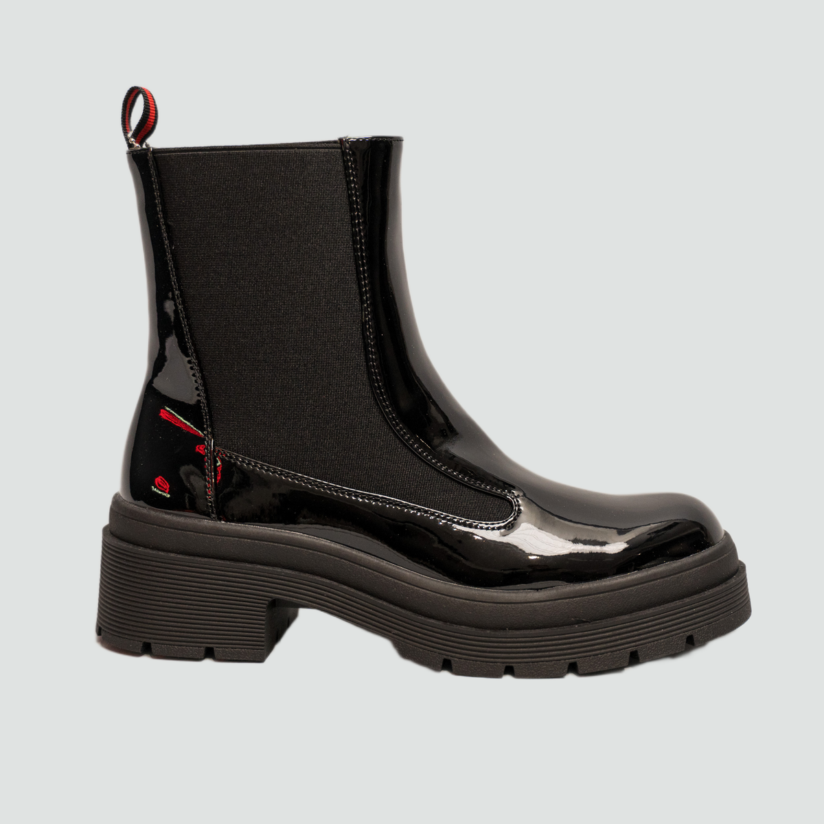 Botin Dama Agua De Coco Negro