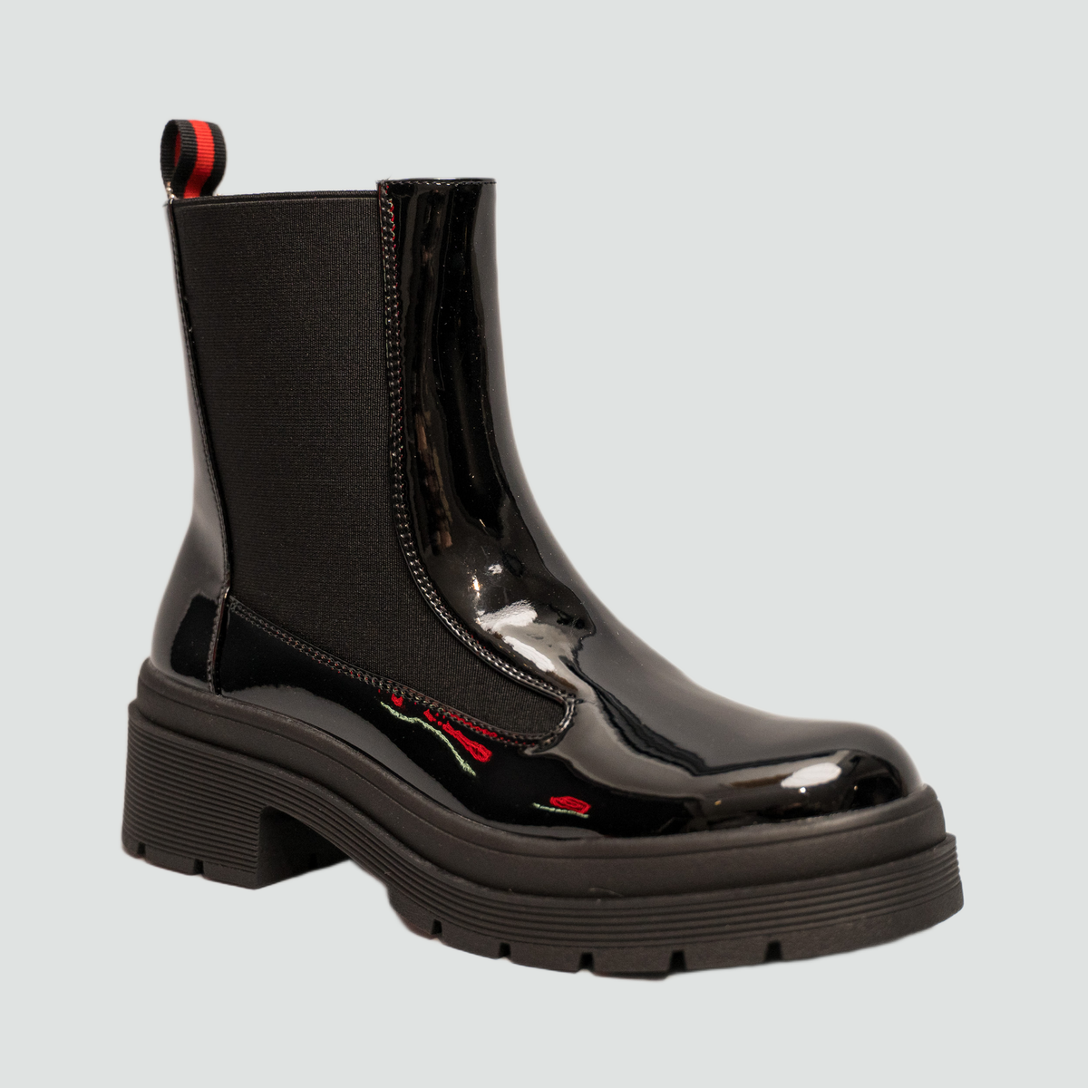Botin Dama Agua De Coco Negro