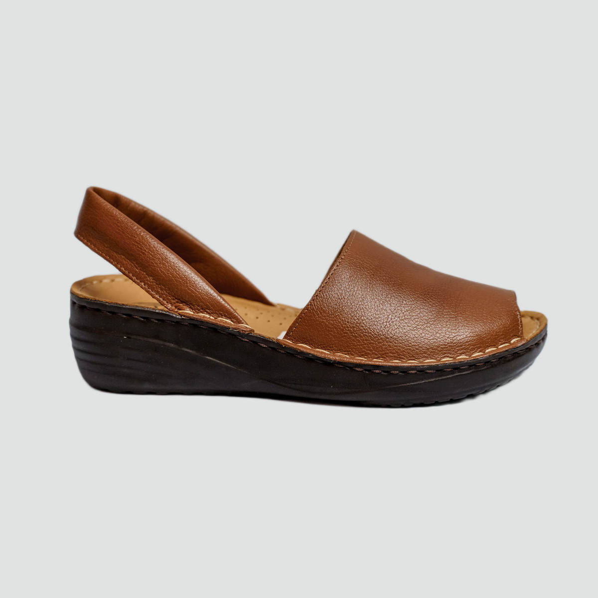 Sandalia Valentina Calvo Toffee