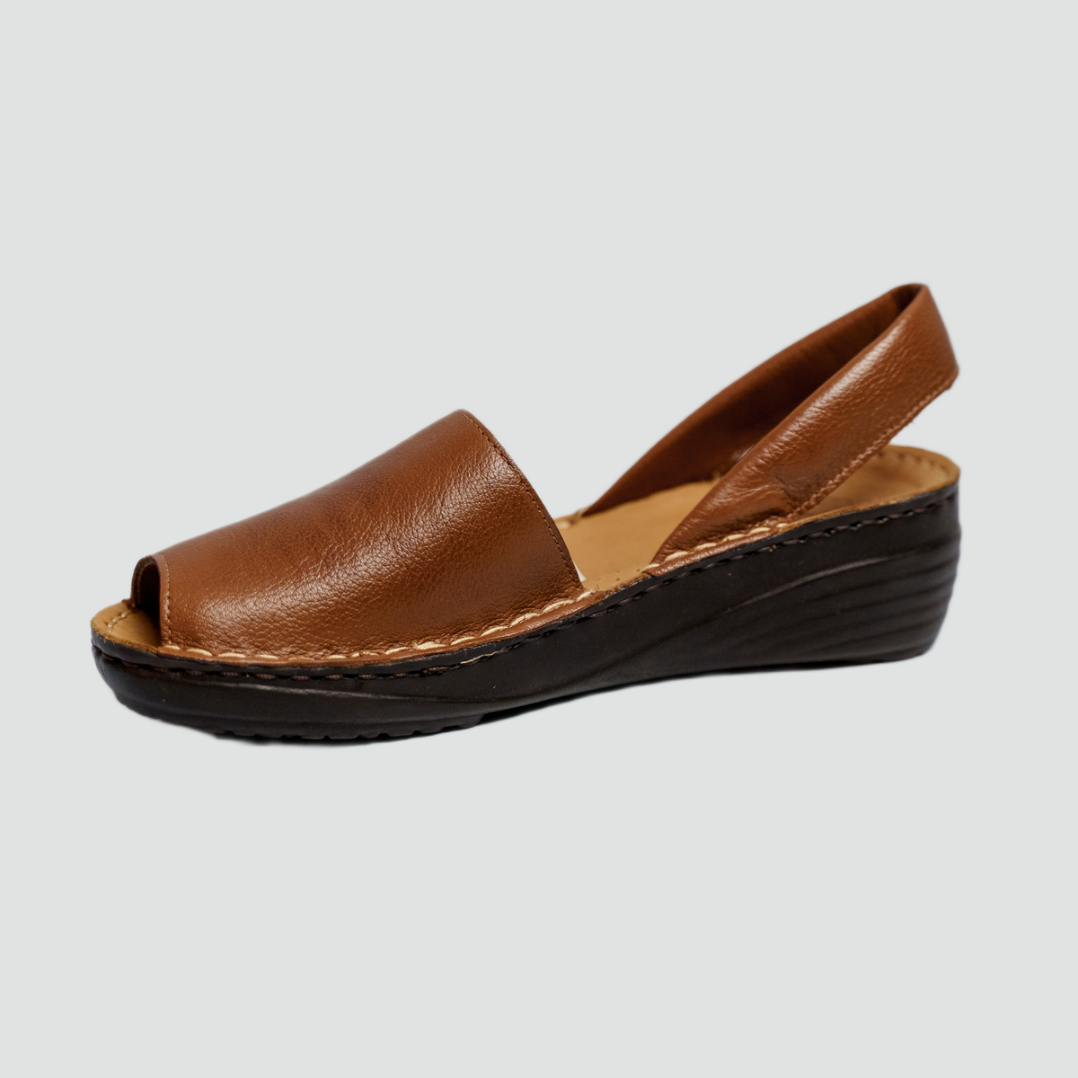 Sandalia Valentina Calvo Toffee