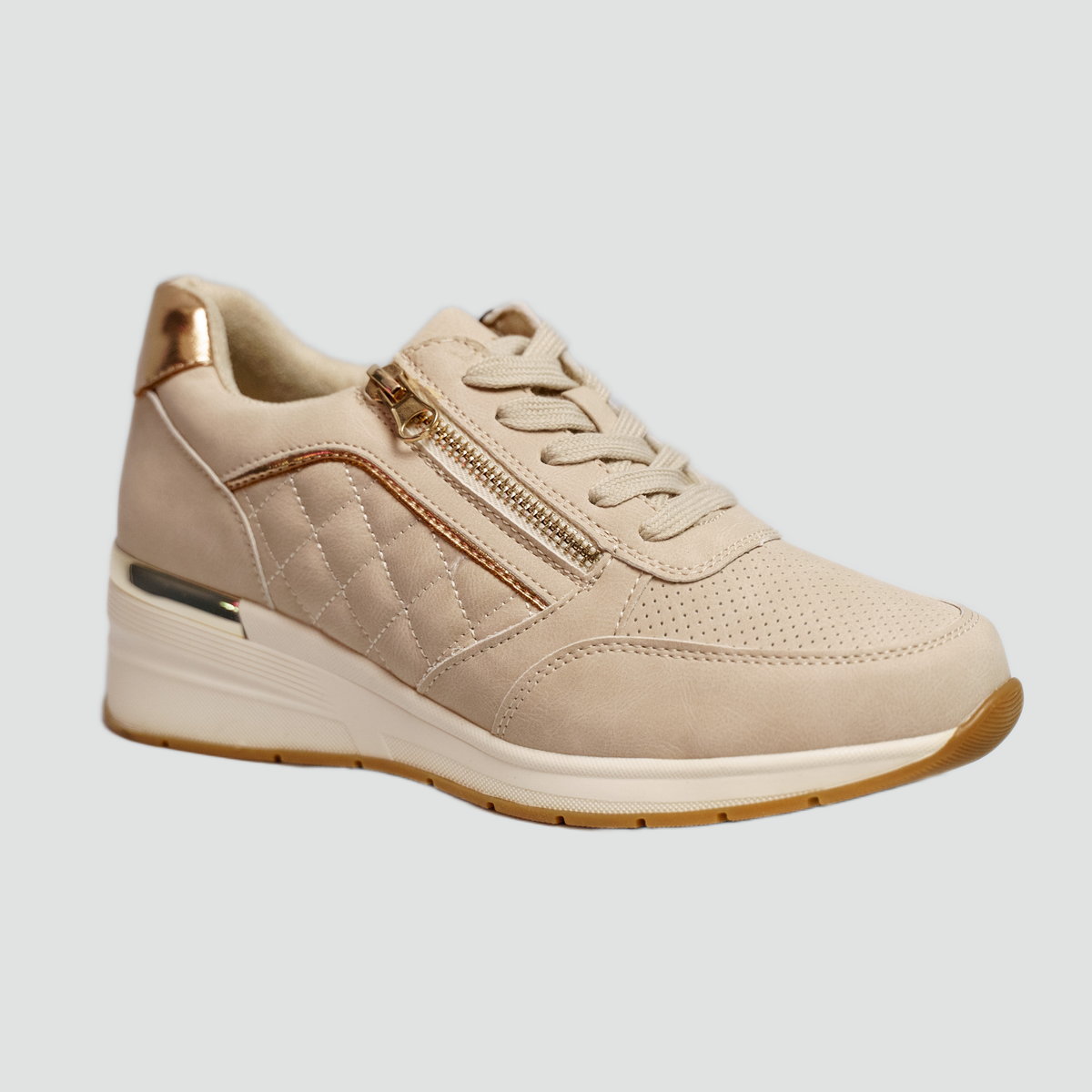 Zapatilla Valigna Via Rosmini Beige