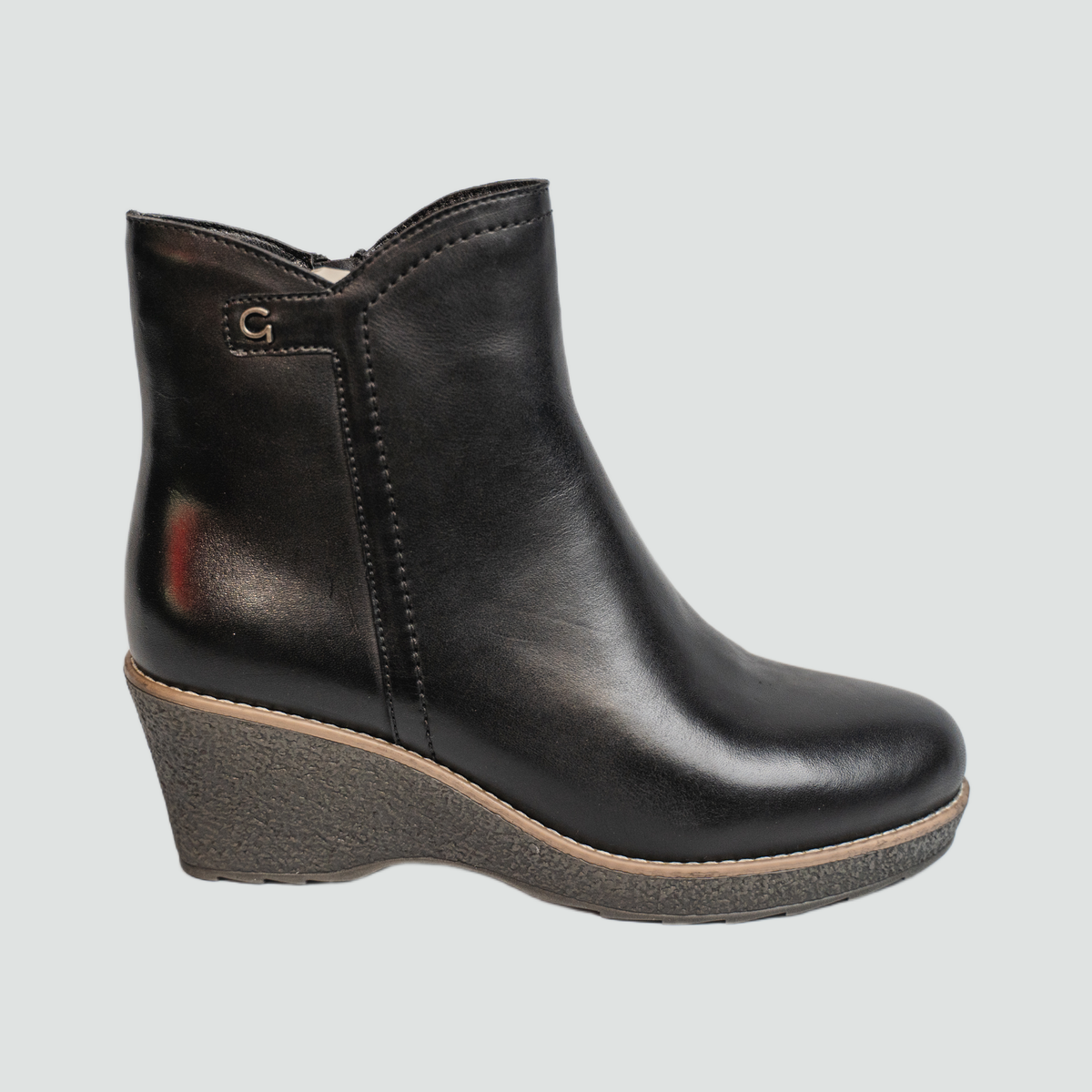 Botin Leda Gacel Negro