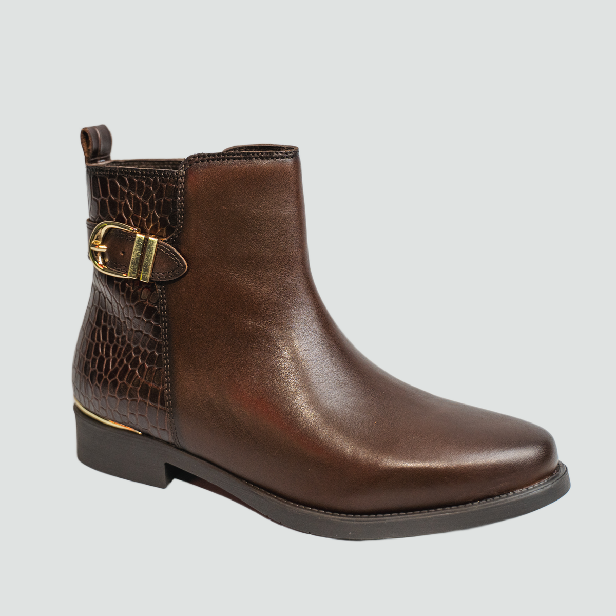 Botin Hortensia Gacel Chocolate