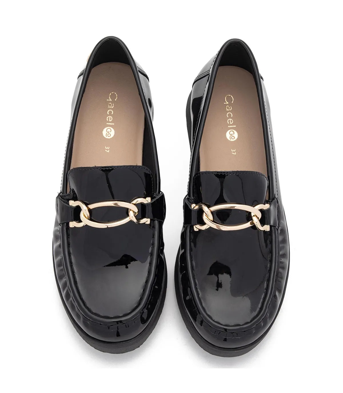 Mocasín Gacel Lydia Negro