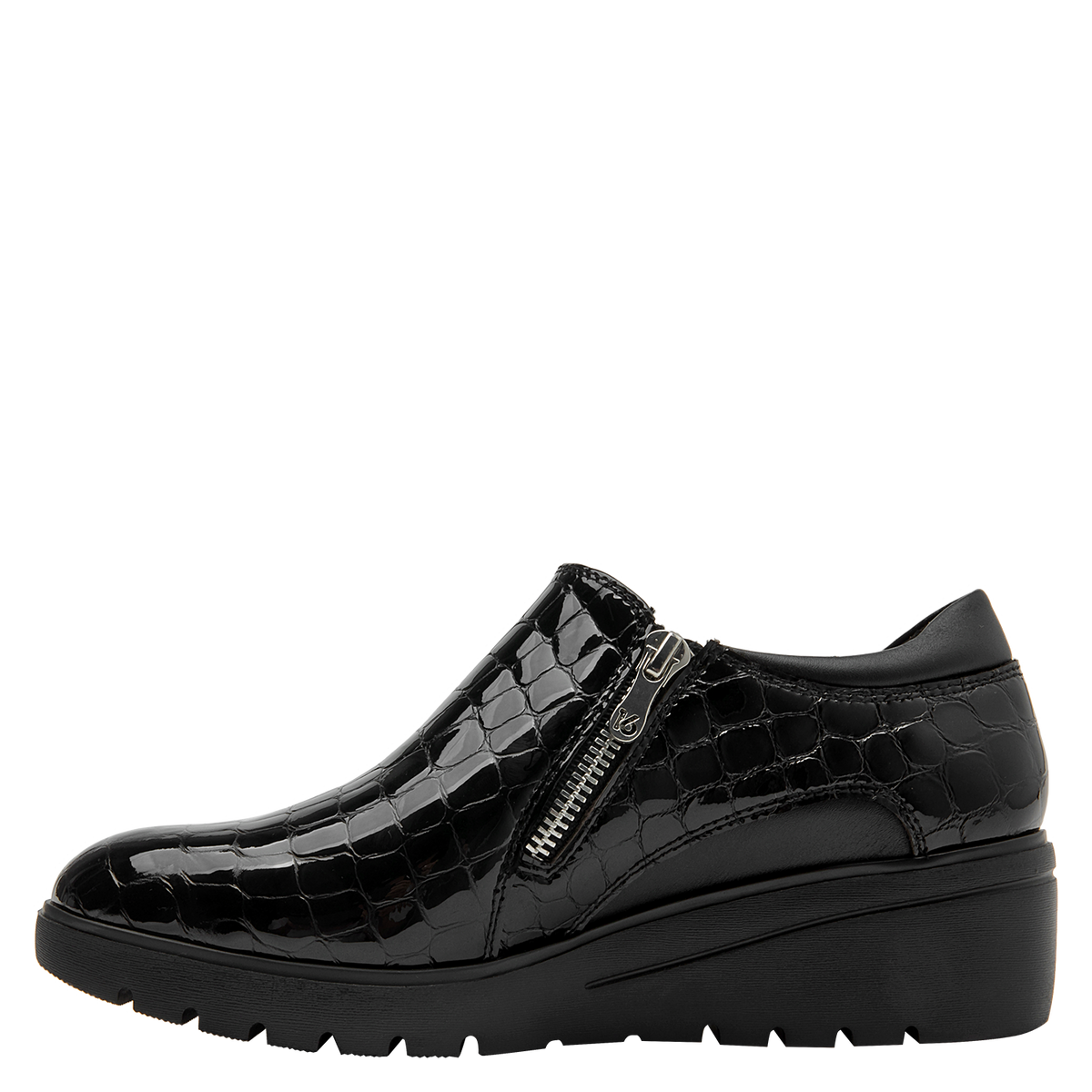 Zapato de Charol 16 Horas Negro
