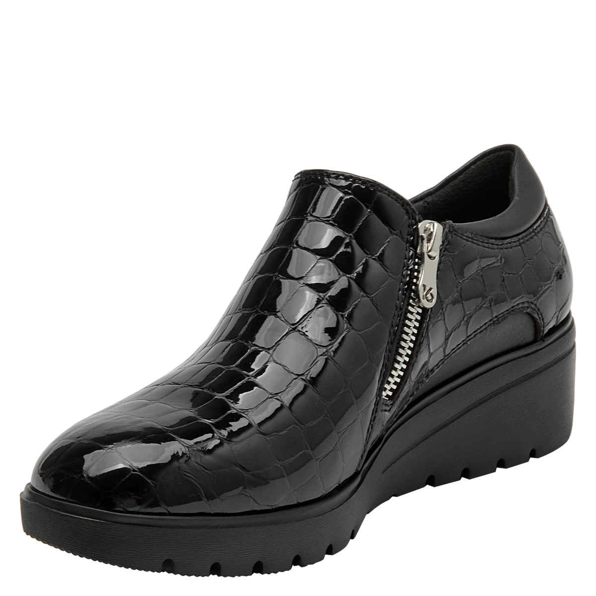 Zapato de Charol 16 Horas Negro