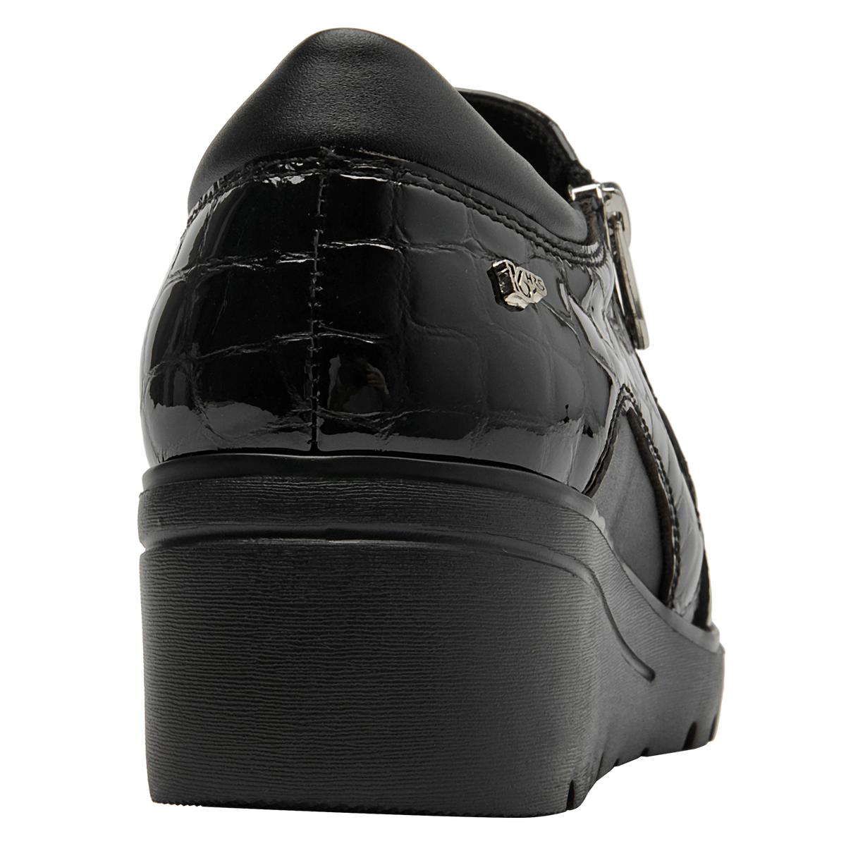 Zapato de Charol 16 Horas Negro